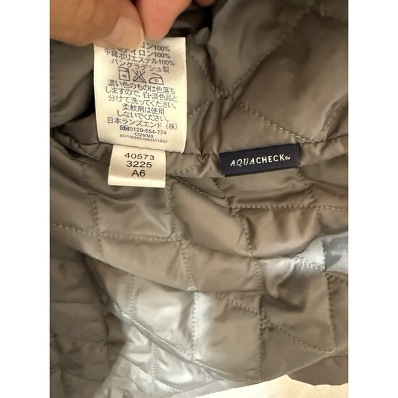 Lands' End Hoodie Jacket Men's XXL‎ Aquacheck Full Zip Insulated Cold Weather - Picture 5 of 11